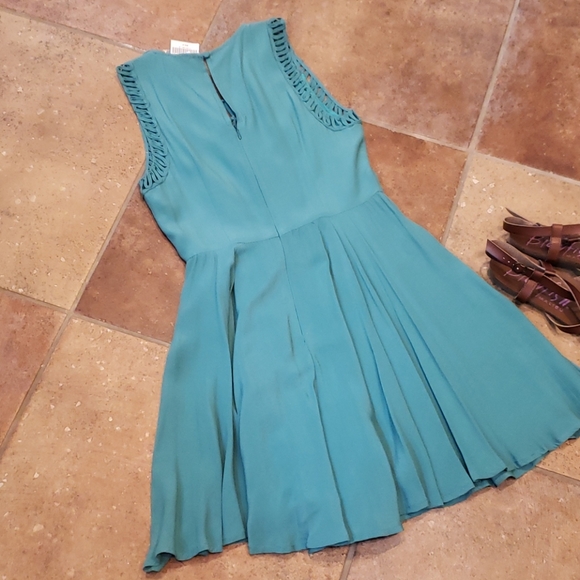 NWT Altar'd State Turquoise dress - Picture 4 of 5